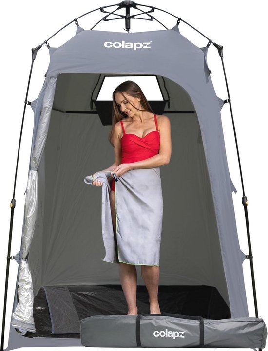 Camping Douchetent en Pop Up Toilettent - Draagbare Privacy Tent voor Buitenactiviteiten van Merkloos