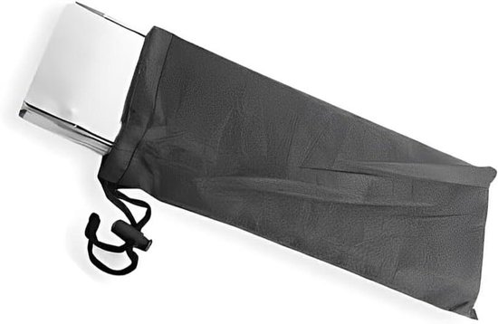 Camping Fornuis Brander - Windscherm Opvouwbaar - Outdoor Koken - 8 Platen - 25 x 10 cm - Grijs