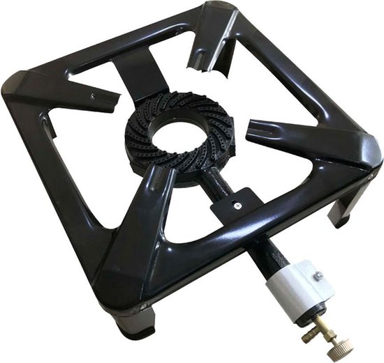 Camping Gasbrander - Vierkant - Wokbrander  - 40 x 40 cm van Merkloos