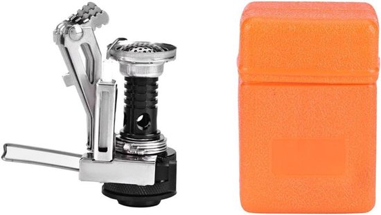 Camping Gasfornuis - Draagbare Brander - Outdoor Koken - Mini Lichtgewicht - Niet gespecificeerd - Zwart van Camping