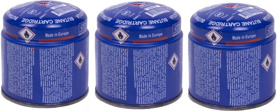 Camping - kookpit/kookstel - 3x - gas navulling - priktank - 190 gram van Campingaz
