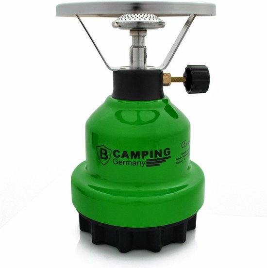 Camping - kookpit/kookstel - met gasbrander - groen - 670 gram van Camp