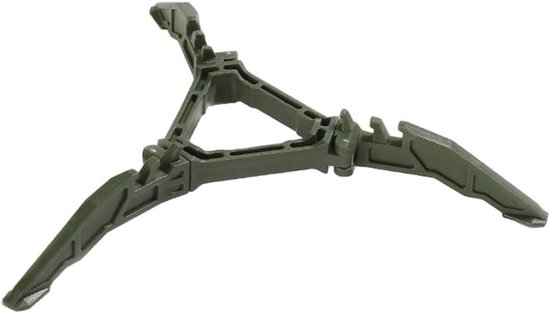 Camping Kookplaat Standaard - Brandstofhouder Stabilisator - Buiten Koken - Opvouwbaar Nylon Ontwerp - 31 Gram - Groen
