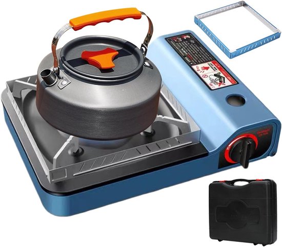 Camping Kooktoestel - Draagbare Brander - Buiten Koken - Winddicht Ontwerp - Compact Formaat