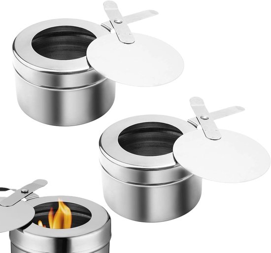 Camping kooktoestel - Draagbare gasbranders - Buiten koken - Met deksel - 19 x 10 x 8 cm - Meerkleurig van Camping