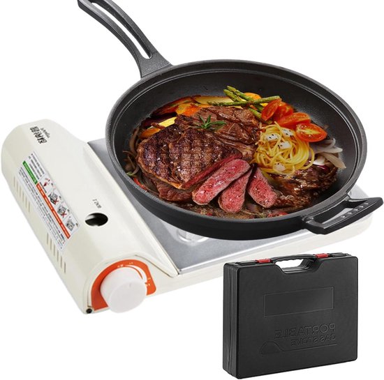 Camping Kooktoestel - Draagbare Keuken - Outdoor Koken - Modulair Ontwerp - 335 x 275 x 81 cm - Zwart