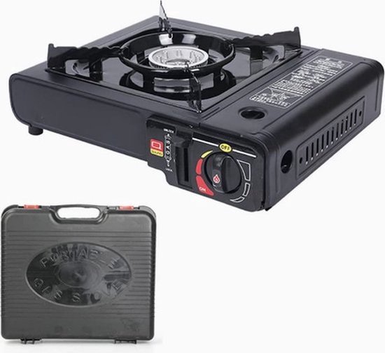 Camping kooktoestel - Kampeer kookstel - Campingland -Portable GAS Stove - Kookbrander - -Gasbranders- kookstel- Draagbaar Gasfornuis
