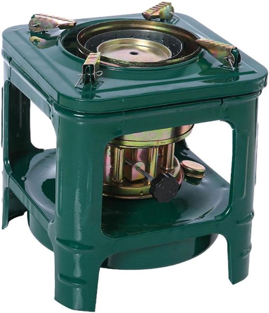 Camping Kooktoestel - Kerosine Brander - Buiten Koken - Laag Brandstofverbruik - 23 x 217 x 203 cm - Groen