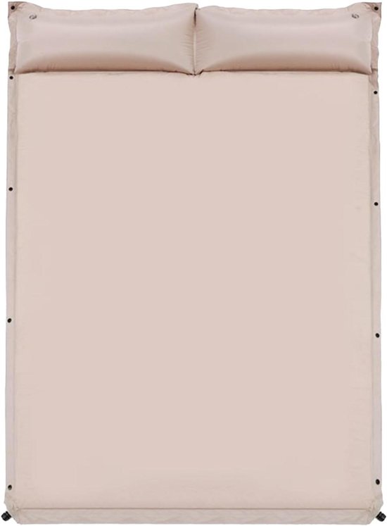 Camping Luchtmatras - Slaapmat Kampeer - Buiten Ontspannen - Zelfopblazend - 190 x 130 x 3 cm - Dubbel