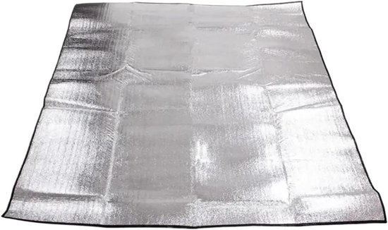 Camping Mat - Isolerende deken - Outdoor activiteiten - Warmte reflecterend - 200x300cm - Grijs van Camping