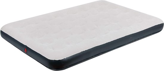 Camping Matras met Antislipfunctie - Dubbel - Opvouwbaar Matras - Vouwmatras - Camping Matje - Slaapmat - Logeer Matras - Luchtmatras - Kampeer Matras - Camping Bedje - 197 x 138 x 20 cm - Lichtgrijs/Donkergrijs - van Imperatoris van Merkloos