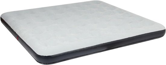 Camping Matras met Antislipfunctie - King - Opvouwbaar Matras - Vouwmatras - Camping Matje - Slaapmat - Logeer Matras - Luchtmatras - Kampeer Matras - Camping Bedje - 200 x 185 x 20 cm - Lichtgrijs/Donkergrijs - van Imperatoris