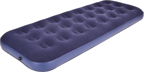 Camping Matras - Opvouwbaar Matras - Vouwmatras - Camping Matje - Slaapmat - Logeer Matras - Luchtmatras - Kampeer Matras - Camping Bedje - PVC - 191 x 73 x 22 cm - Paars - van Imperatoris van Merkloos