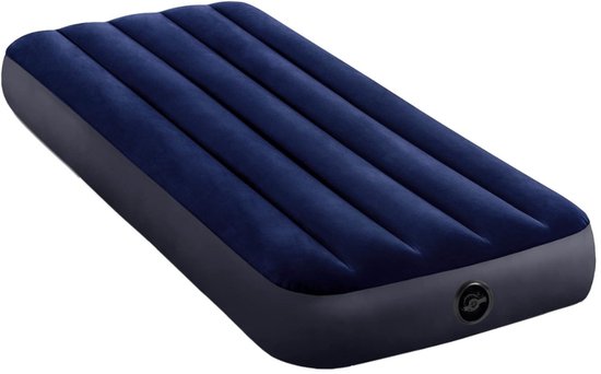 Camping Matras - Opvouwbaar Matras - Vouwmatras - Camping Matje - Slaapmat - Logeer Matras - Luchtmatras - Kampeer Matras - Camping Bedje - PVC - Tot 136 kg - 191 x 76 x 25 cm - Blauw - van Imperatoris van Merkloos