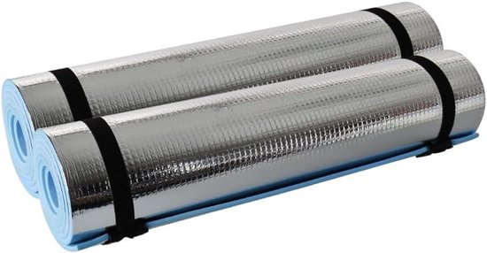 Camping Matras - Slaapmat Outdoor - Kamperen en Reizen - Waterdicht en Geïsoleerd - 180 x 50 cm - Blauw van Merkloos