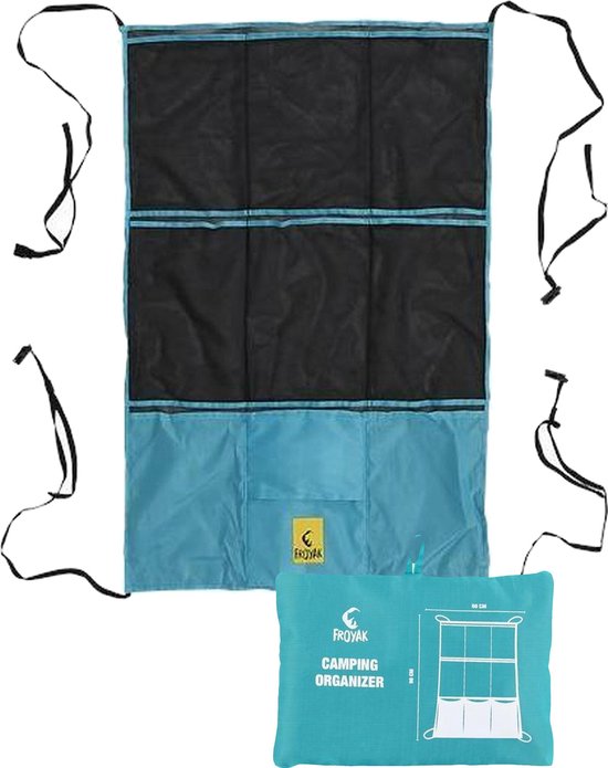 Camping - Organizer - Tentschort - 9-Vaks - 60 x 90 cm van Camp