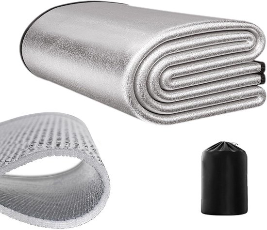Camping Slaapmat - Isolatiemat Outdoor - Comfortabel Kamperen - Thermische Isolatie - 150x200cm - Grijs
