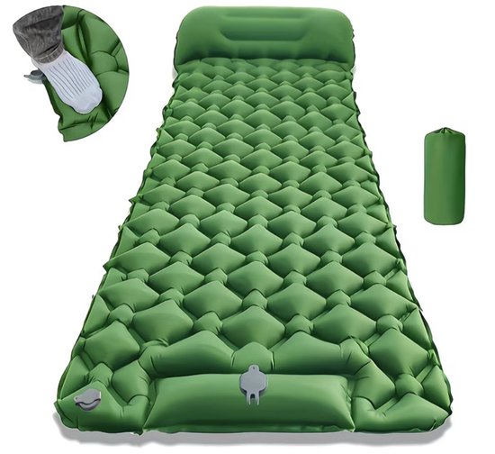 Camping Slaapmat | Meerdere Kleuren voor Backpacken, Wandelen & Buitenavonturen van Merkloos
