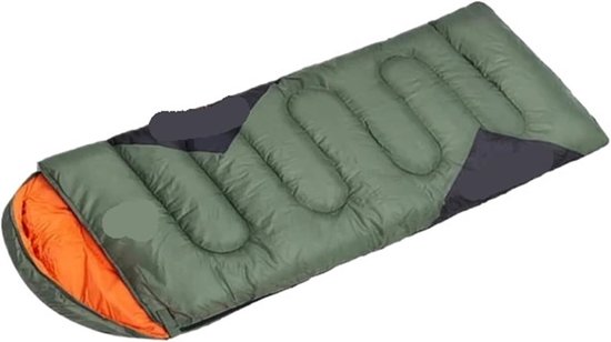 Camping Slaapzak - Outdoor Slaapzak - Kamperen en Reizen - Waterdicht 4 Seizoen - 190x75cm - Groen