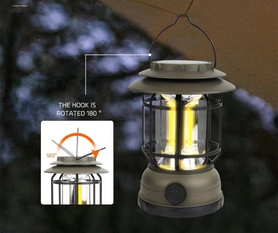 Camping Solar lamp_ ligt_zone_vakantie_tent_lamp_kampeeruitrusting_verlichting van Merkloos