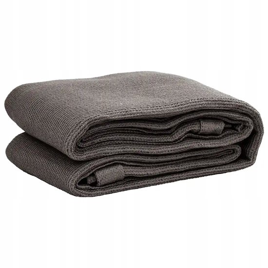 Camping vloerkleed 300x600cm Antraciet HDPE - Ademend & Snijdbaar