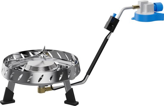 Campingaz Camp & Trek CV Connect Kooktoestel - Voor outdoor en camping – Stabiel Ø15 cm kookoppervlak van Merkloos