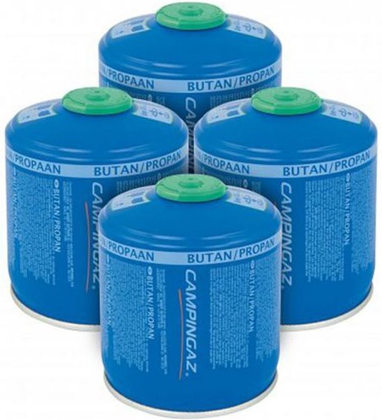 Campingaz CV300 Plus cartridge - 4 stuks - kliksysteem - 240 gram butaan / propaan - gas van Campingaz