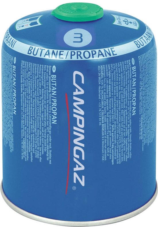 Campingaz Cv470 Plus Cartridge Gasfles Blauw OS van Campingaz
