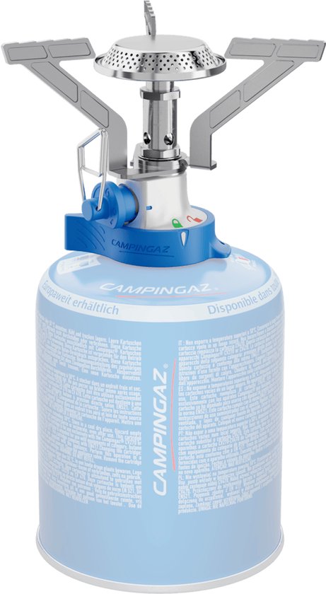 Campingaz Twister CV Connect Kooktoestel – Compact en lichtgewicht – 2900 Watt brander – blauw/zilver van Merkloos