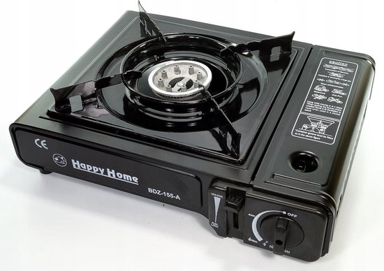 Campingbrander - Wokbrander - In Een Opbergkoffer  - Zwart van Cadac