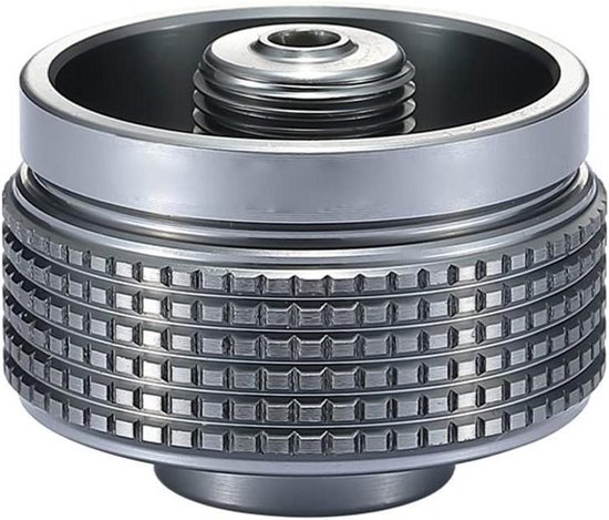 Campingfornuis Adapter - Propaan Interface - Buiten Koken - Corrosiebestendig Materiaal - Compact Formaat - Zilver