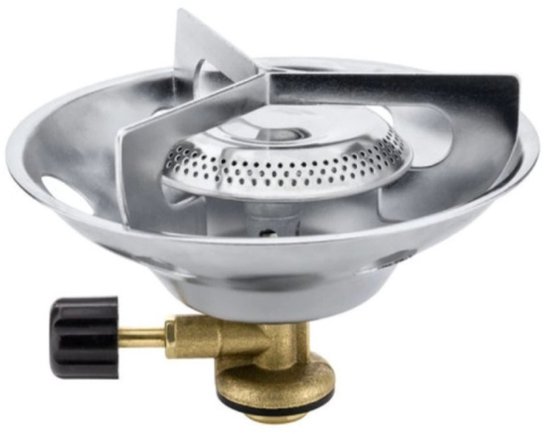 Campingfornuis Adapter van Metaal | 7/16” EU schroefVentiel van Merkloos