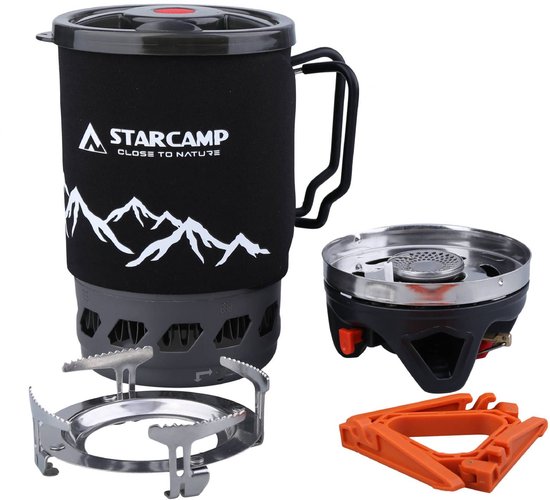 Campingkooksets-Camping koken apparatuur - All-in-one camping keukengerei - Outdoor koken gerei 900ml - Camping en reizen - Outdoor koken water fornuis - Picnic - Wandelen - Camping - Wandelen - Opslagzakken van Lixada