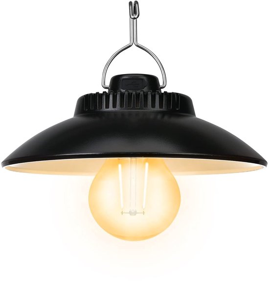 Campinglamp - Camping - Creatief retro LED Tentlamp - Draagbaar Kampeerlamp - Camplamp - Tent Verlichting - Lampjes - Sterk Licht - Fel - Oplaadbaar - IPX4 Waterdicht - Energieklasse A++ - voor vissen /tuin /wandelen /kamperen van Merkloos