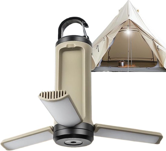Campinglamp LED - Werkverlichting Draagbaar - Buitenactiviteiten Verlichting - Opvouwbaar Verstelbaar - 18 x 5 x 5 cm - Enkele Attribuut