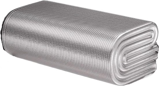 Campingmat Aluminium - Buitenkleed Isolatie - Outdoor Avonturen - Vochtbestendig Ontwerp - 200 x 200 cm - Aluminium