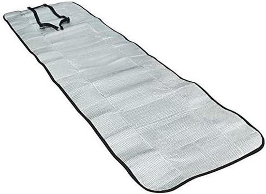 Campingmat Aluminium - Isolatiemat Outdoor - Comfortabel Kamperen - Warmte Reflecterend - 180 cm - Zilver