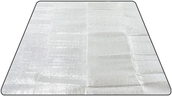 Campingmat Schuim - Slaapmat Picknickdeken - Outdoor Activiteiten - Dubbelzijdig Waterdicht - 200 x 120 cm - Aluminium
