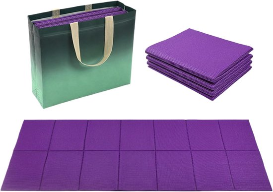 Campingmat - Slaapmat Outdoor - Comfortabel Slapen - Compact Lichtgewicht - 173x61cm - Violet