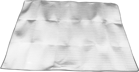 Campingmat - Slaapmat Vloermat - Buitenactiviteiten Comfort - Dubbelzijdig Waterdicht - 150 x 200 cm - Zilver