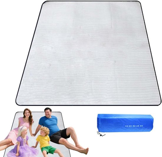 Campingmat - Vloermat - Buitenactiviteiten - Waterdichte isolatie - 200 x 200 cm - Aluminium