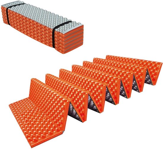 Campingmat - Vochtwerende Mat - 190x61x2 cm van Merkloos