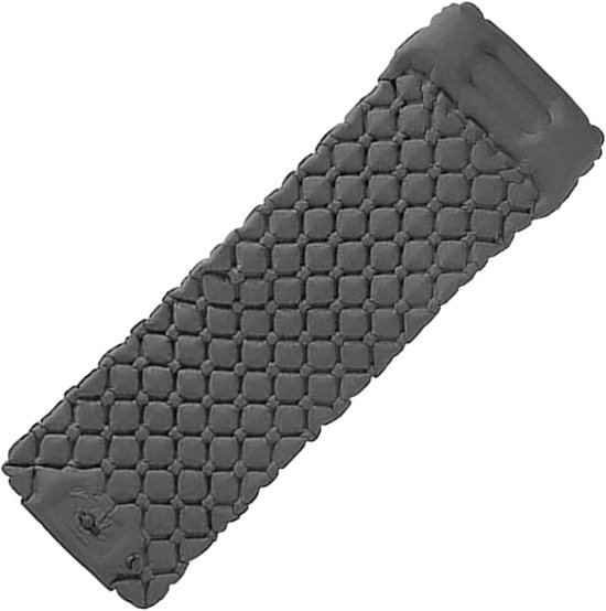 Campingmatras - Luchtbed - Buiten slapen - Zelfopblazend - 37x17x17 cm - Grijs
