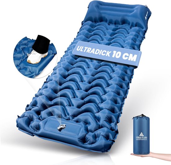 Campingmatras Opblaasbaar - Slaapmat Zelfopblazend - Campingbed - 1 persoon - Trekking Bed