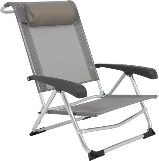 Campingstoel - Redwood - Tule Strandstoel (excl. Hoofdkussen) - Grijs van Redwood