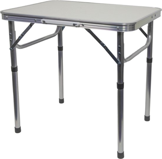 Campingtafel - Wit - Inklapbaar - 60X45X60 cm