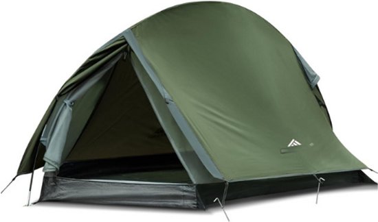 Campingtent - 1/2 Personen - Ultralicht - Snel Op Te Zetten - Waterdicht - Dubbellaags - Voor Kamperen - Motorreizen - Trekking van Merkloos