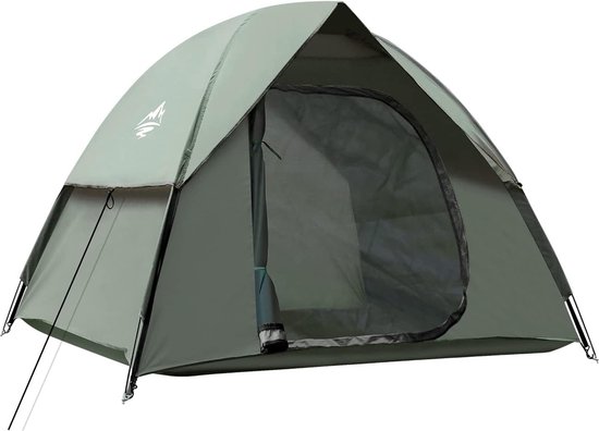 Campingtent, familietent voor S(2-3) / L(3-4) personen, koepeltenten, zonnescherm, backpackingtenten, pop-uptenten, snel opzetbaar voor kamperen. van Camp