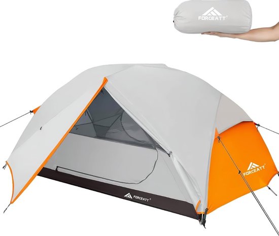 Campingtent voor 2-3 Personen - Waterdicht, Winddicht, Ultralicht - Perfect voor Trekking en Outdoor Avonturen van Camp