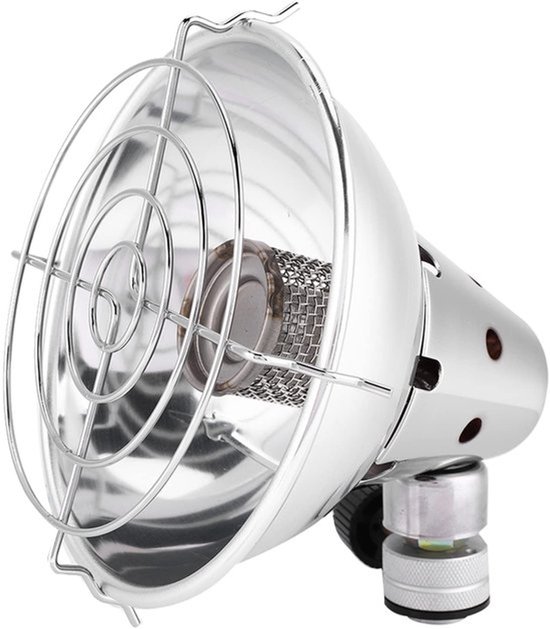 Campingverwarmer Draagbaar - Mini Gasverwarmer - Outdoor Verwarming - Beschermend Net - Opbergtas - Lichtgewicht 420 g